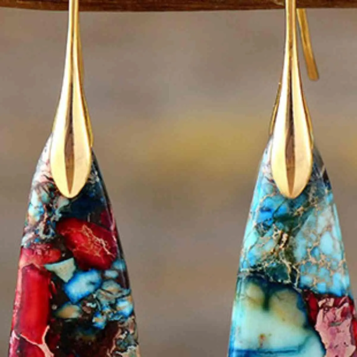 Pleasantly Created Geometric Dangle Earrings