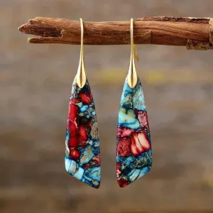 Pleasantly Created Geometric Dangle Earrings