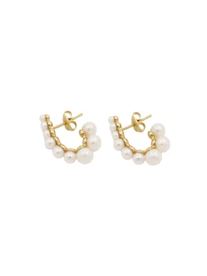 Ragbag Olga Earrings in Gold