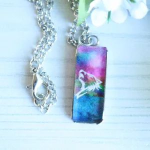 Rainbow Pendant Necklaces