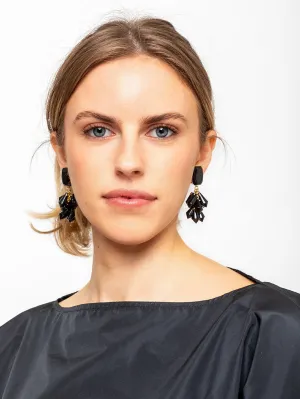 Rapallo Earrings - Black
