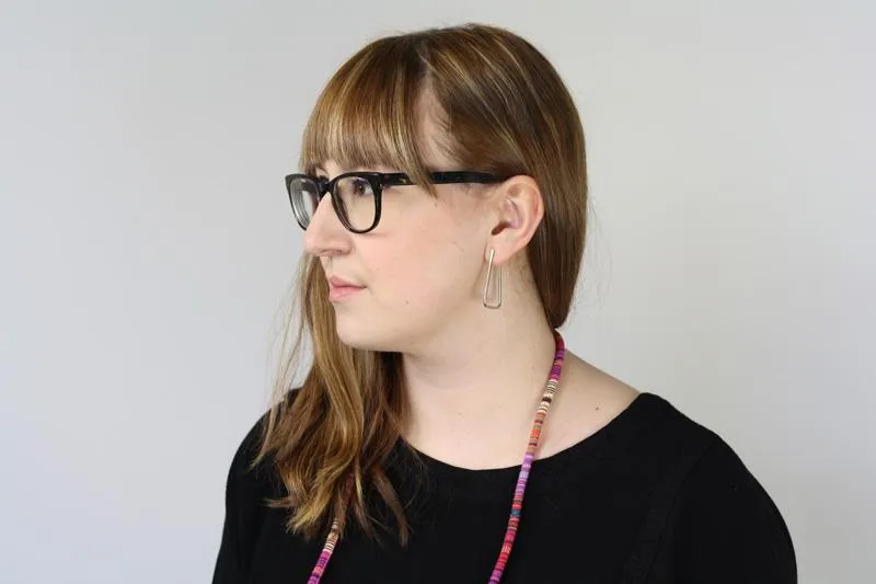 Recast Nama hoop earrings