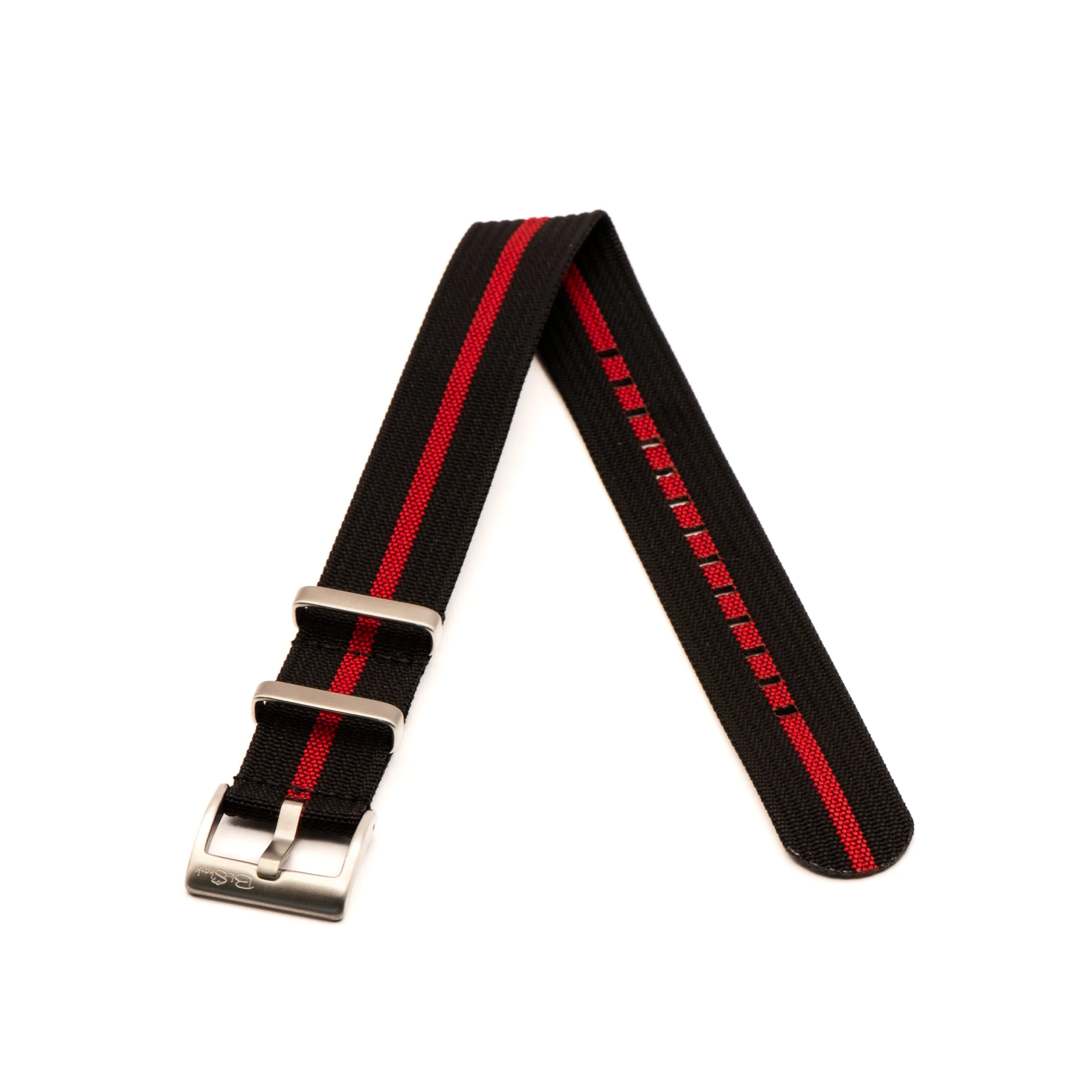 Ribbed Single-Pass - Black & Red