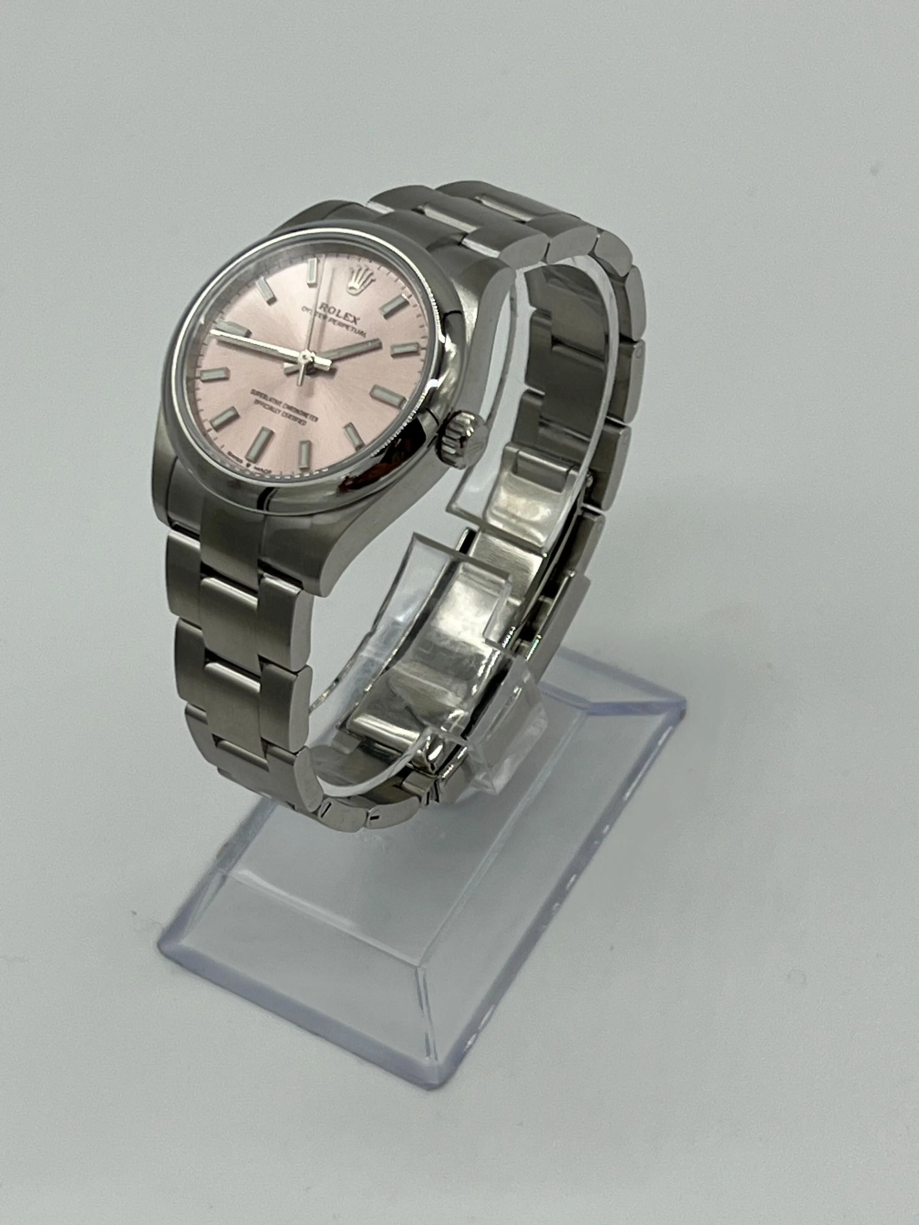 Rolex Oyster Perpetual 277200 'Ladies' Stainless Steel Pink Dial