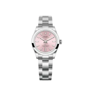 Rolex Oyster Perpetual 277200 'Ladies' Stainless Steel Pink Dial