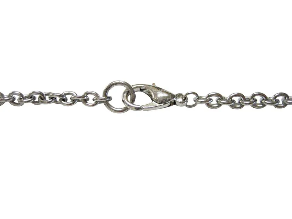 Roundel Design Pendant Necklace