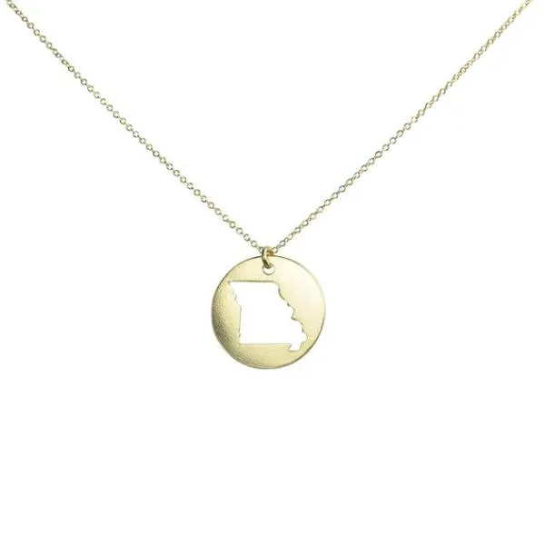 SALE - State Outline Necklace