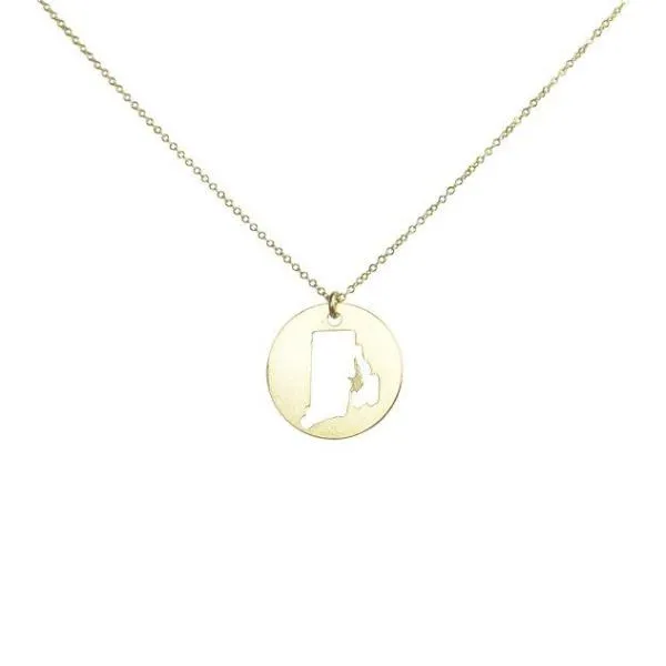 SALE - State Outline Necklace