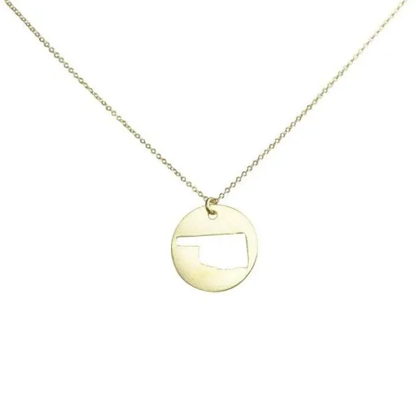 SALE - State Outline Necklace