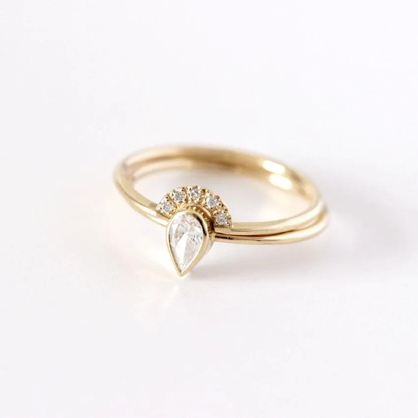 Seeing Double Boho Stack Rings