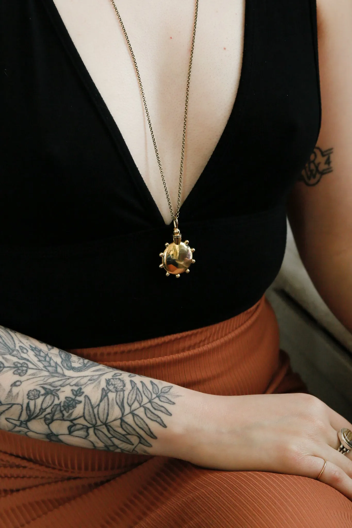 Selma Container Necklace
