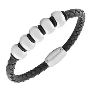 Silver Peg Leather