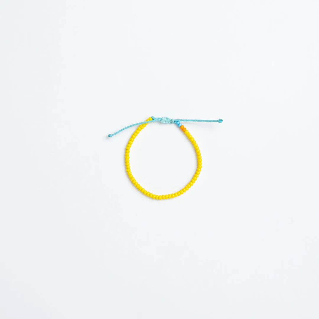Single Strand Bracelet - Yellow
