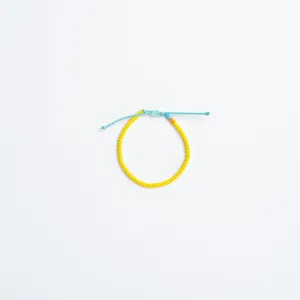 Single Strand Bracelet - Yellow