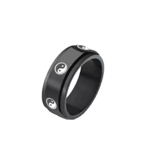 Size 8 Spinning fidget ring