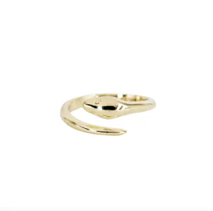 Snake Wrap Ring 14k Yellow Gold