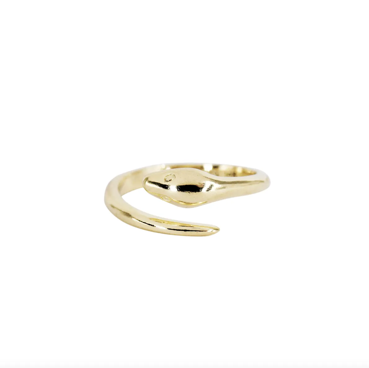 Snake Wrap Ring 14k Yellow Gold