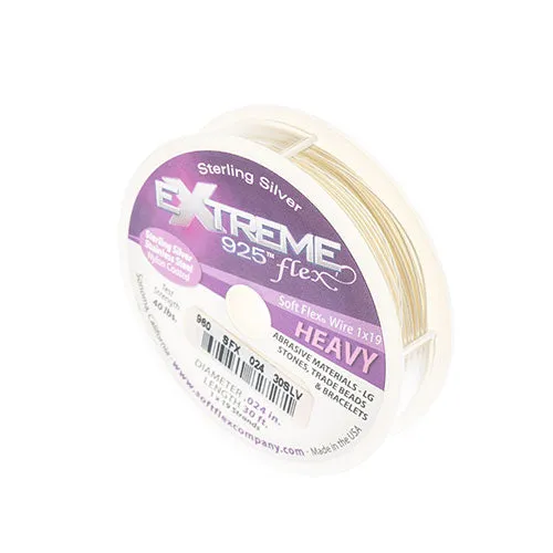 Soft Flex Extreme Wire 19 Strand Sterling Silver