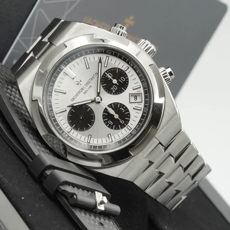 SOLD - 11/23/24 - Vacheron Constantin Overseas Chronograph 5500V/110A-B686 Panda Dial 43mm B&P '23
