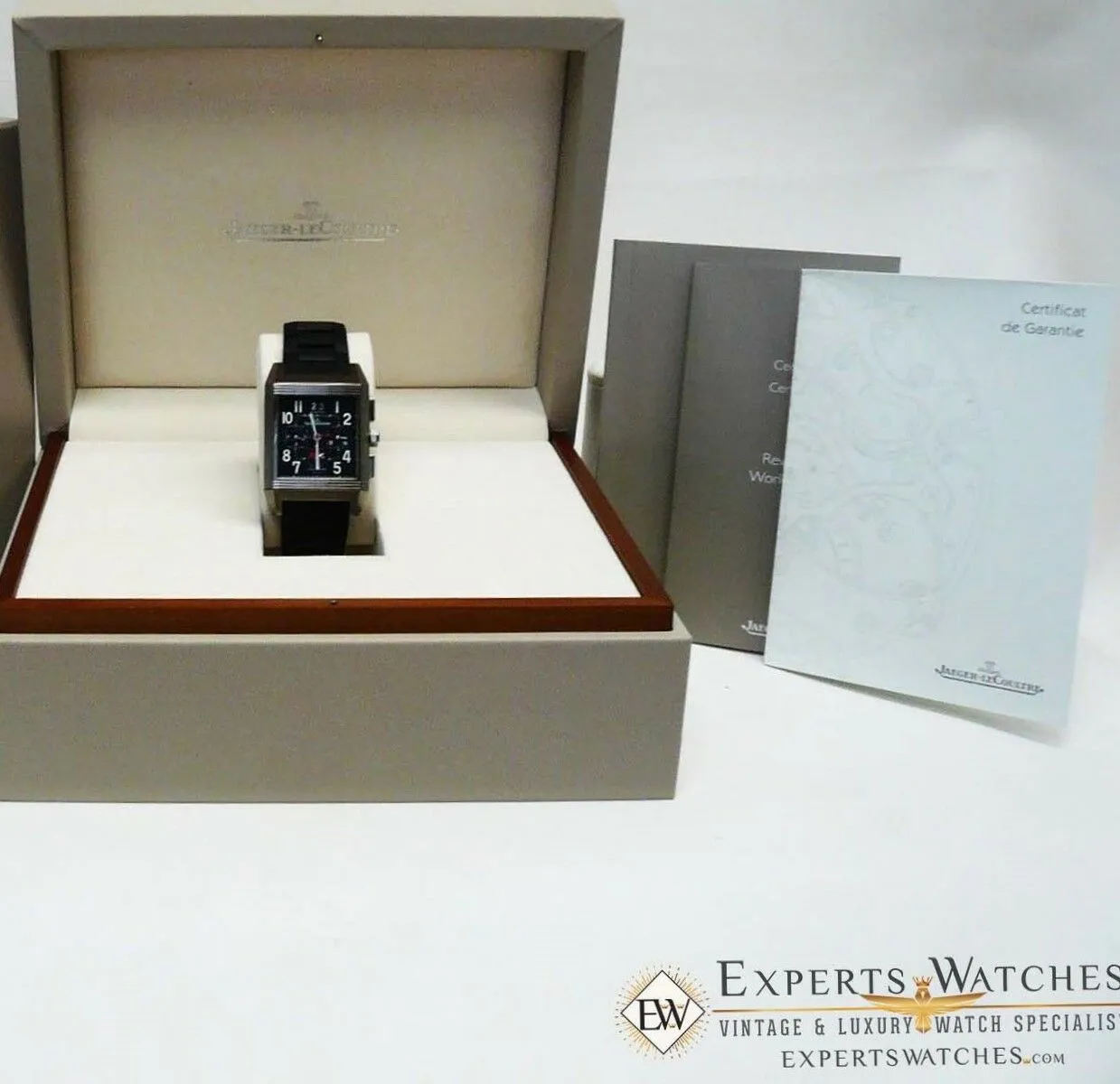 SOLD!!! Limited Jaeger-LeCoultre 231T50 Reverso Squadra World Time Chronograph Titanium