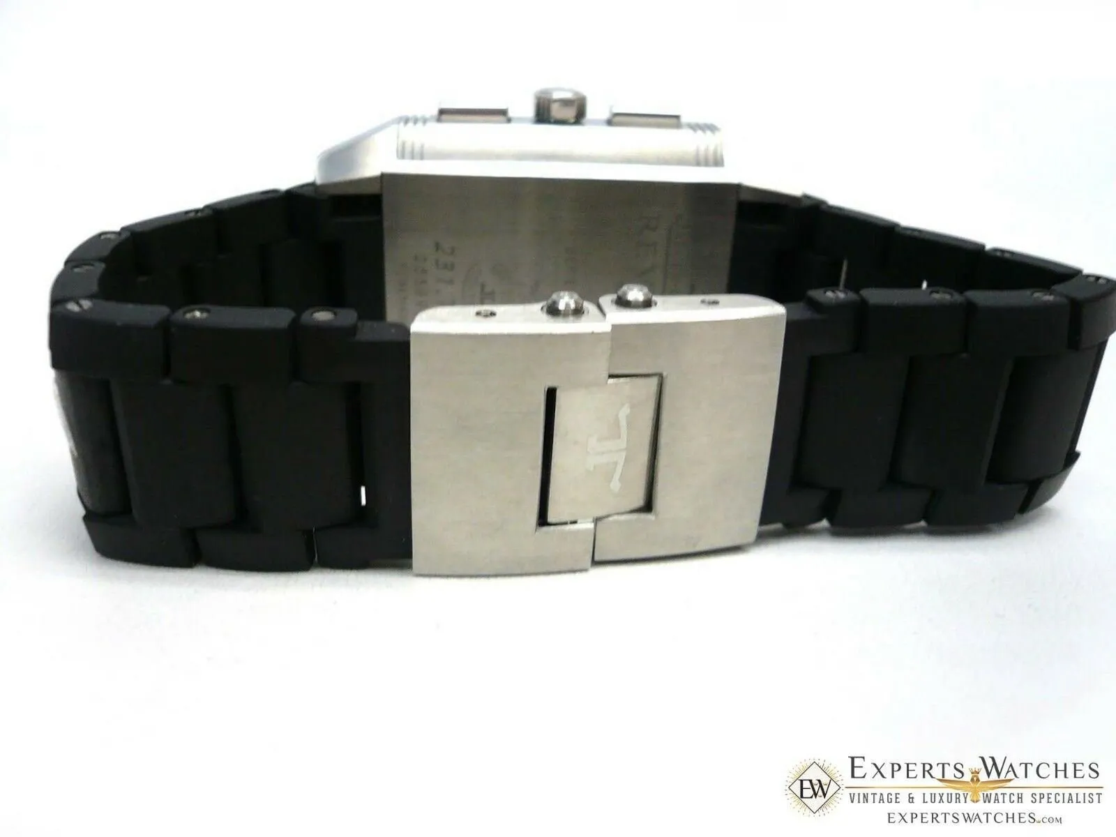 SOLD!!! Limited Jaeger-LeCoultre 231T50 Reverso Squadra World Time Chronograph Titanium