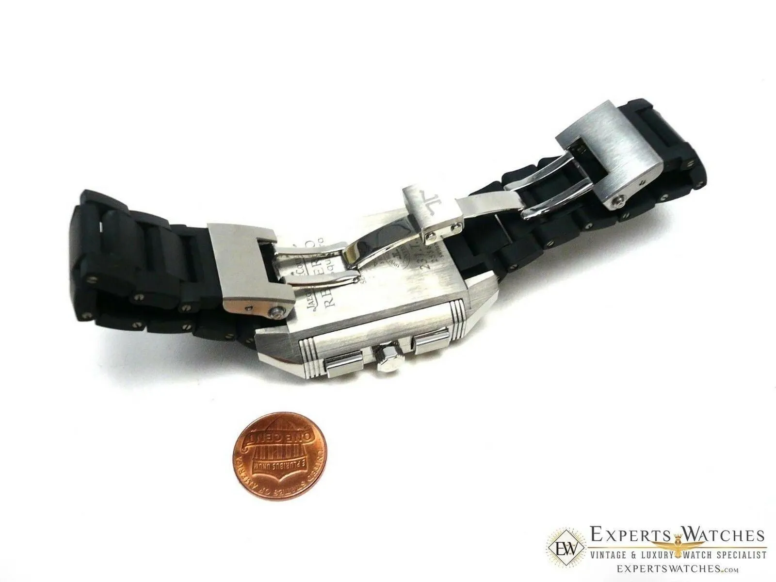 SOLD!!! Limited Jaeger-LeCoultre 231T50 Reverso Squadra World Time Chronograph Titanium