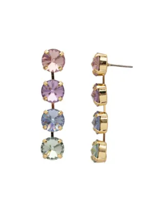 Sorrelli Mara Statement Earrings - Bright Gold Prism
