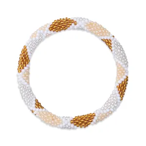 Spiced Latte | Himalayan Glass Bead Bracelet