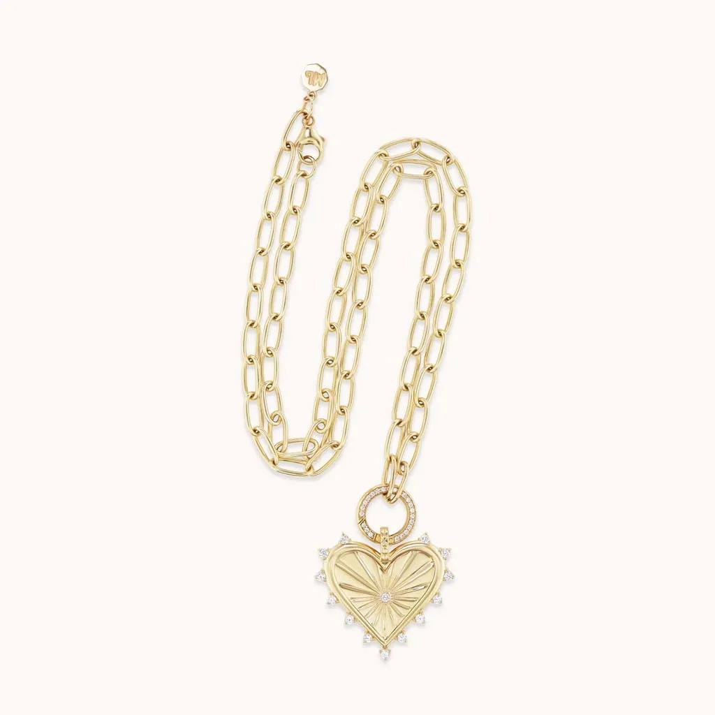 Spiked Heart Sardinia II Necklace
