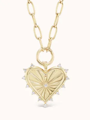 Spiked Heart Sardinia II Necklace