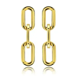 Stainless Steel Link Earrings | Erika Williner Designs