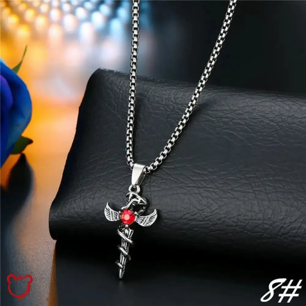 Stainless Steel Pendant Necklaces - Alternative
