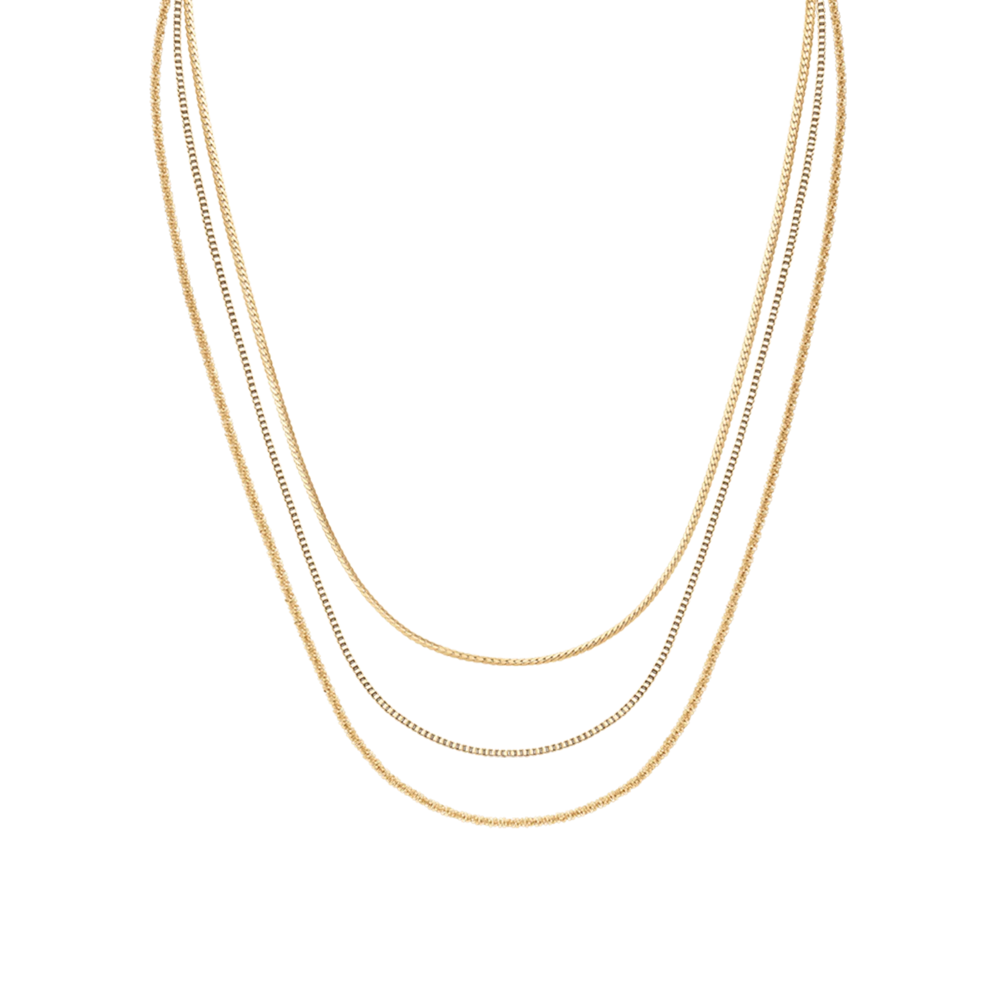Staple Necklace Set RG