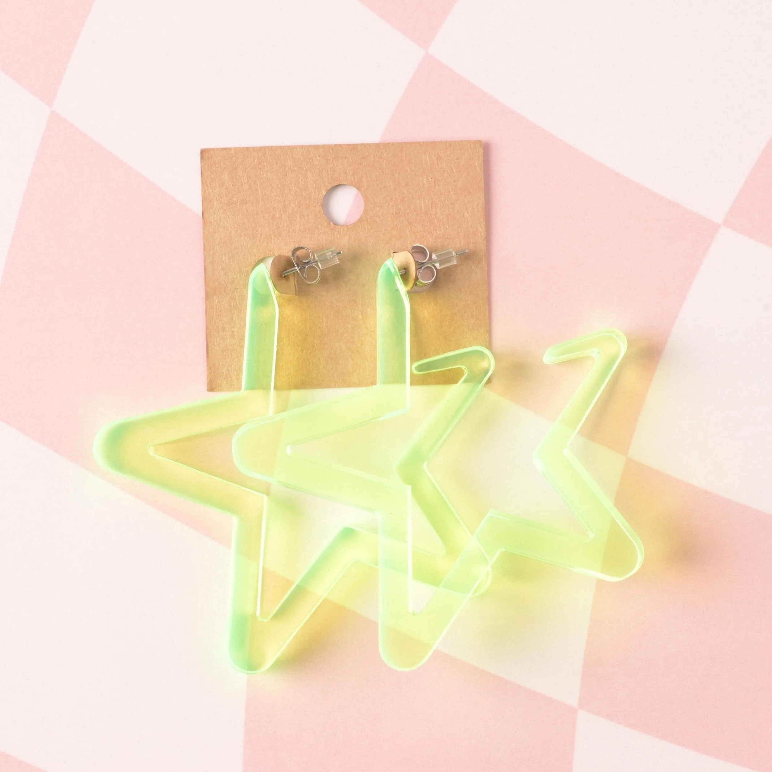 Star Statement Earrings