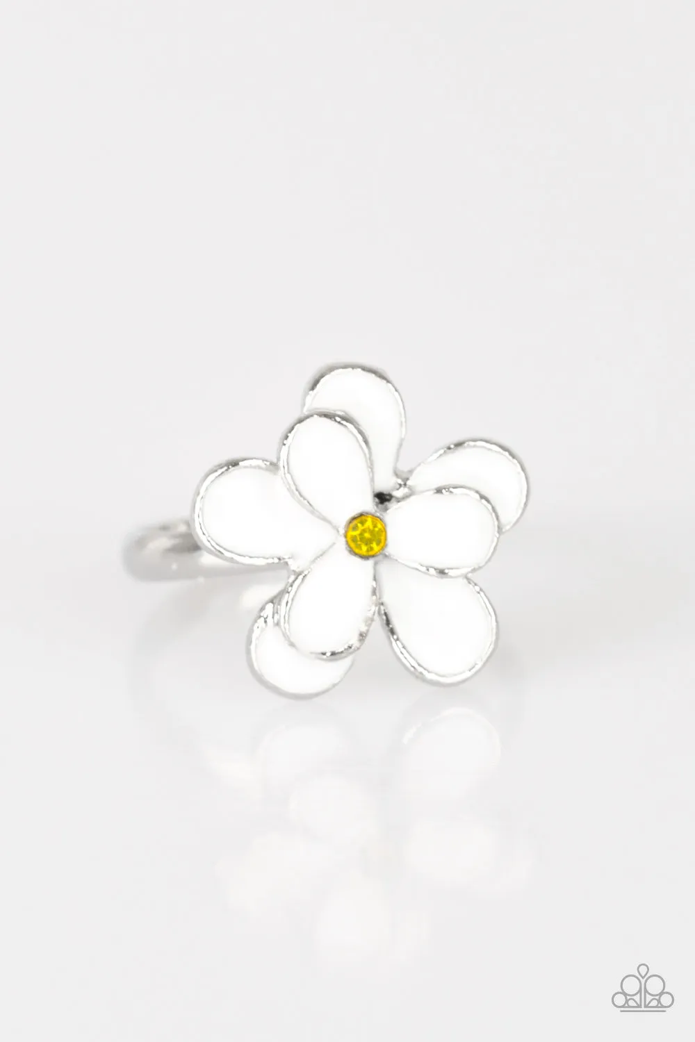 Starlet Shimmer Flower Rings - Multicolored