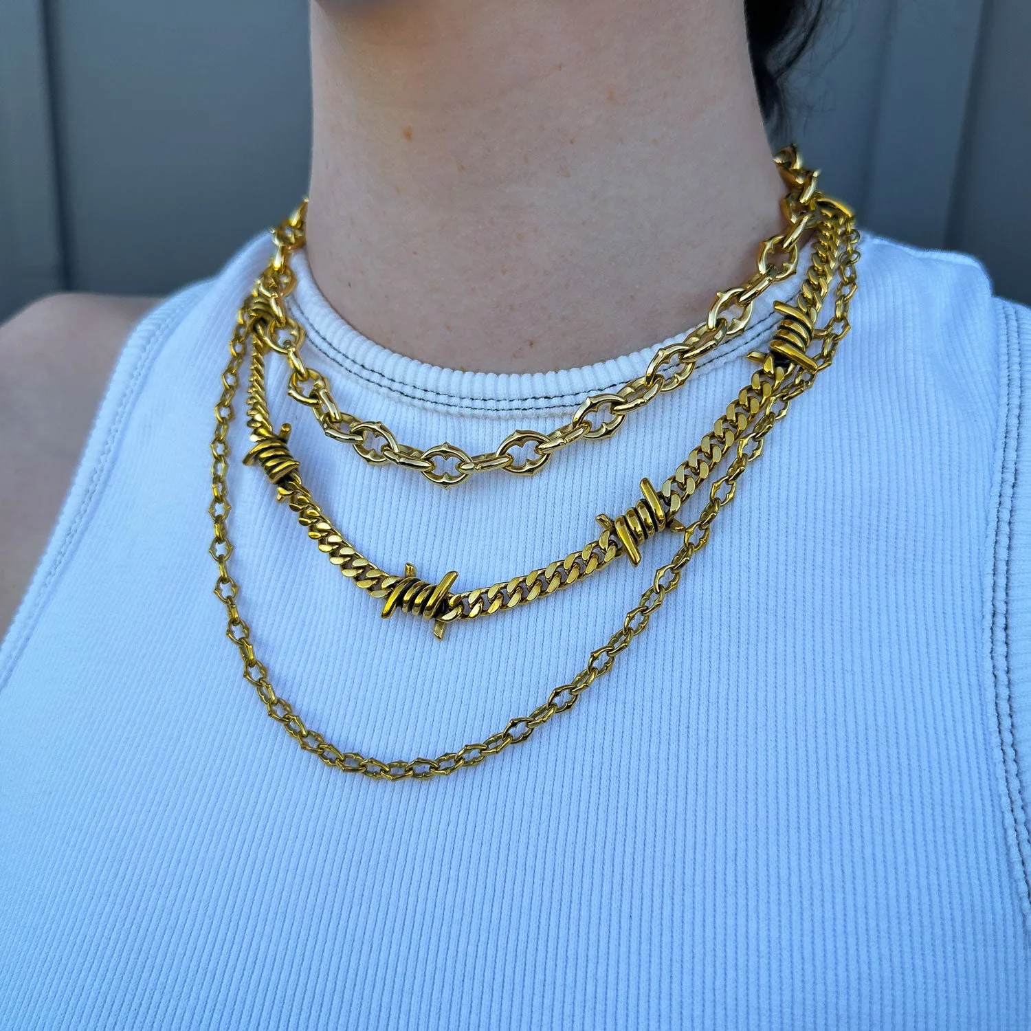 Stay Safe Stack (Gold)