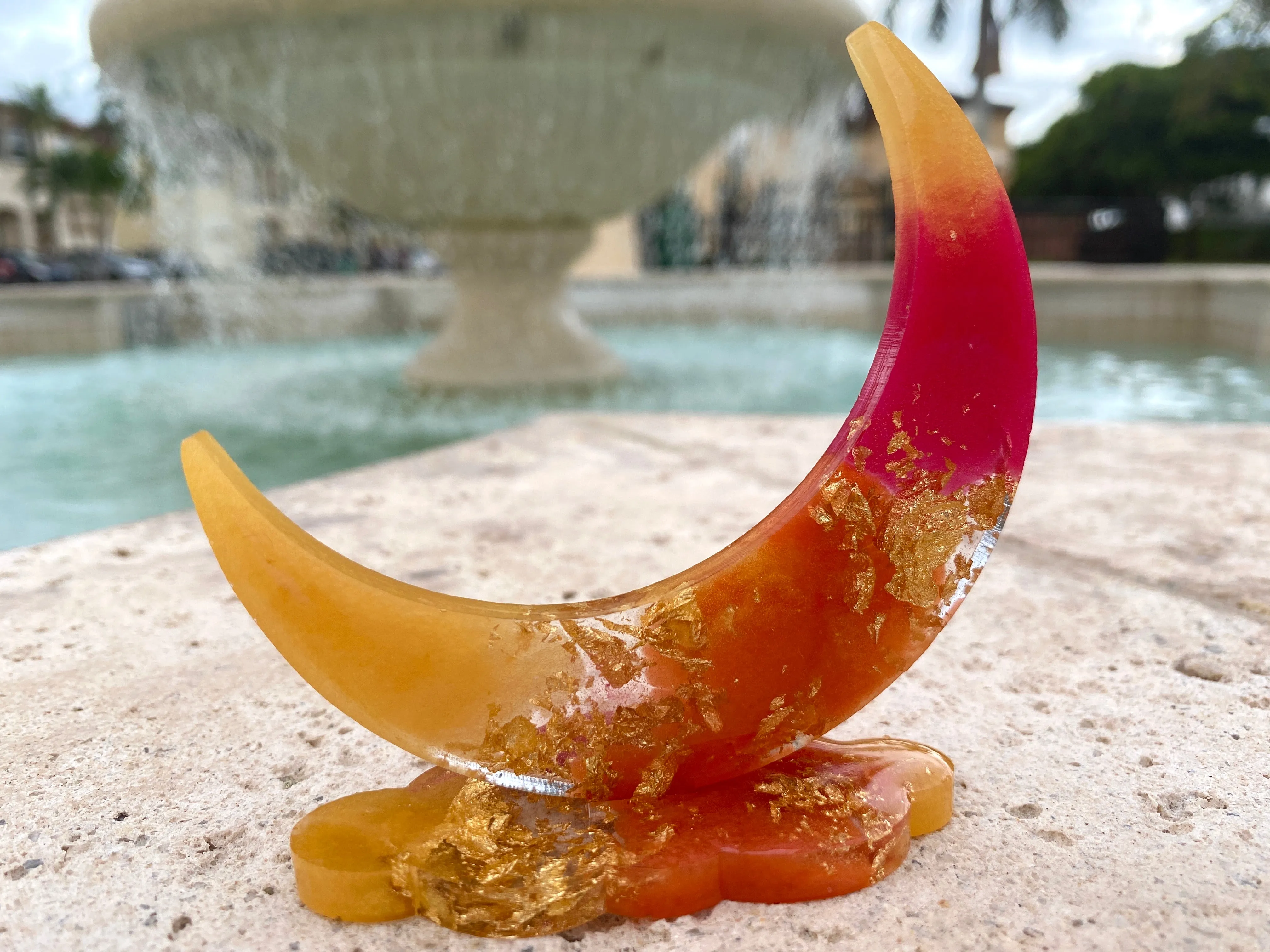 Sunrise Crescent Jewelry Holder