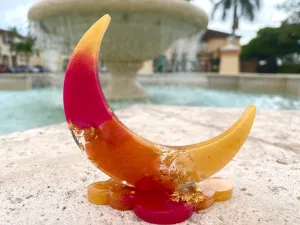 Sunrise Crescent Jewelry Holder