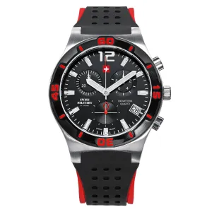 Swiss Military by Chrono Swiss Made Black Dial Analog Watch for Gents - SM34015.06