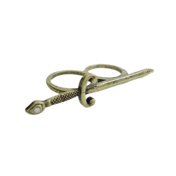 Sword Two-Finger Ring