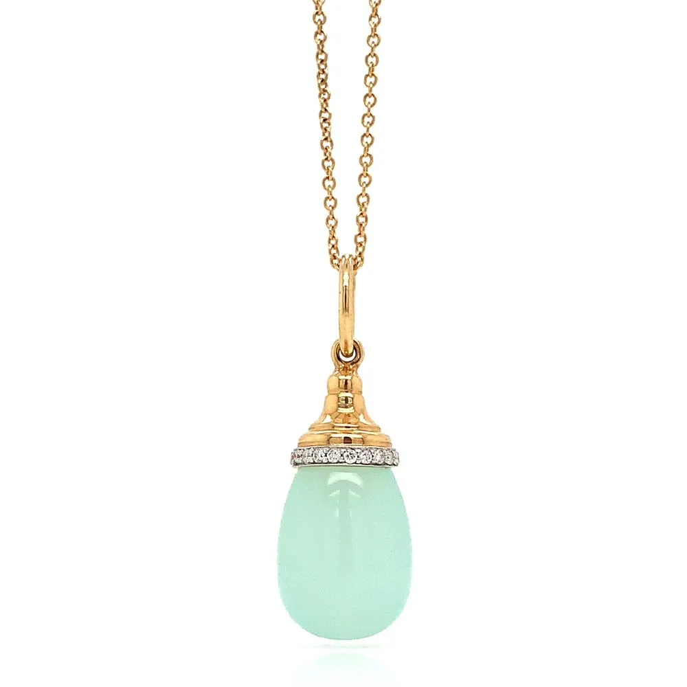 Syna Mini Mogul Drop Necklace