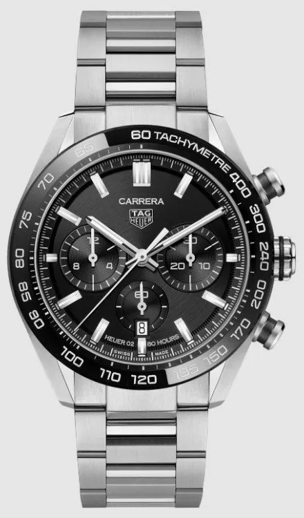 TAG Heuer Carrera - Black and Steel