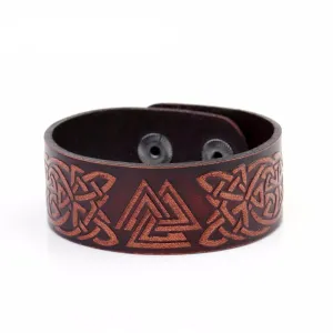 TALISMAN Viking Leather Bracelet