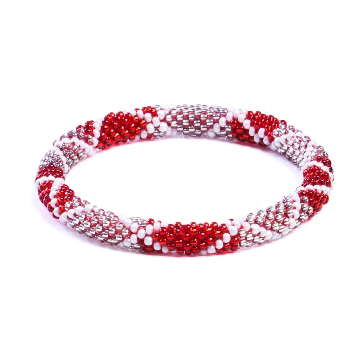 Tart Cherry | Himalayan Glass Bead Bracelet