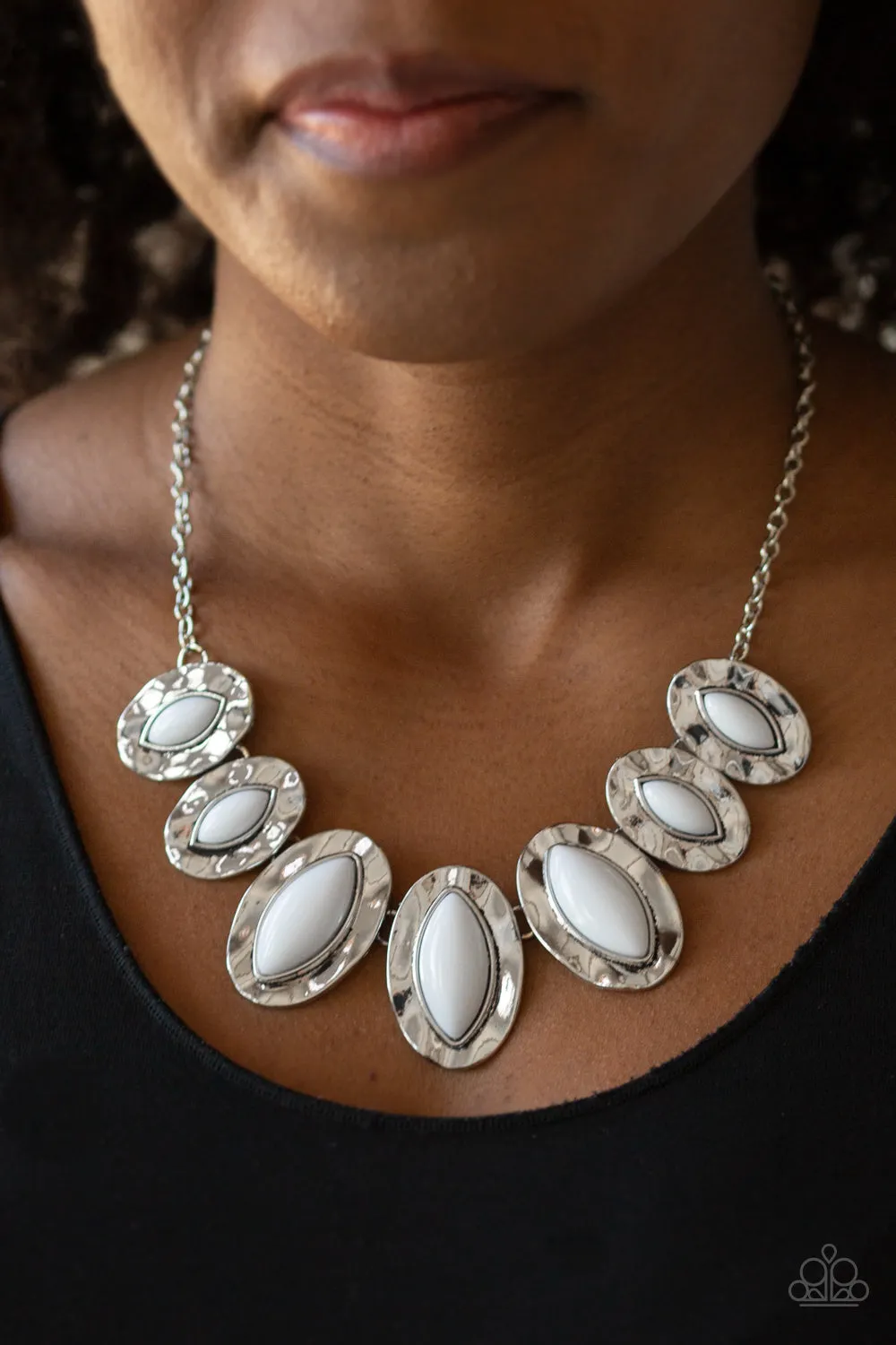 Terra Color - White Necklace