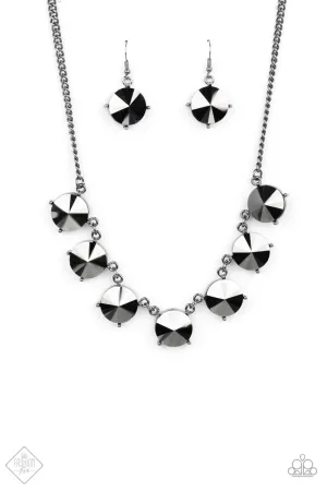 The SHOWCASE Must Go On Black Necklace Paparazzi