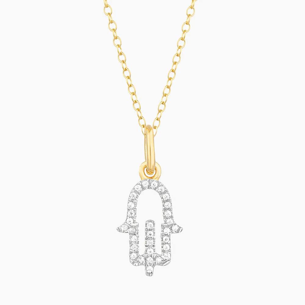 Think Good Thoughts Pendant Necklace