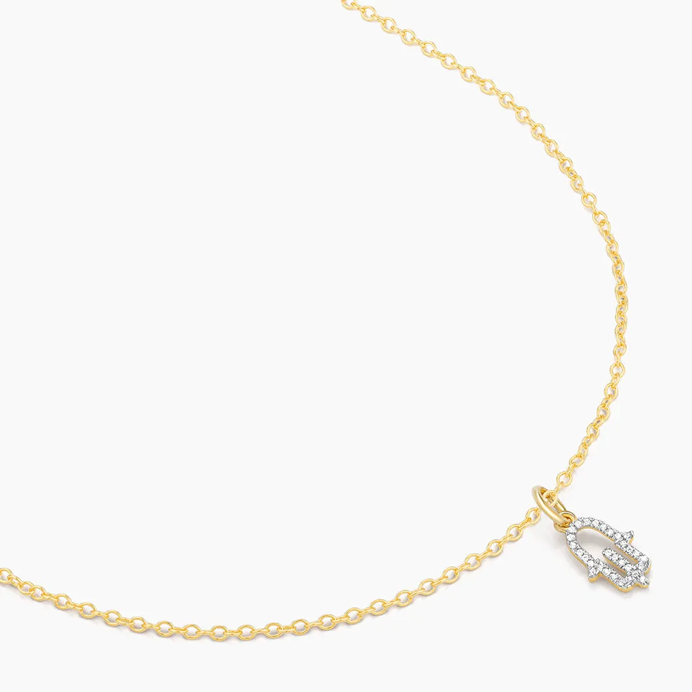 Think Good Thoughts Pendant Necklace