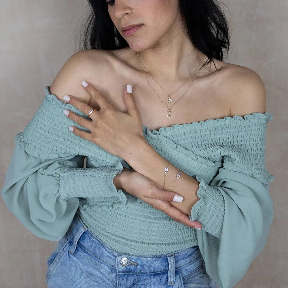 Think Good Thoughts Pendant Necklace