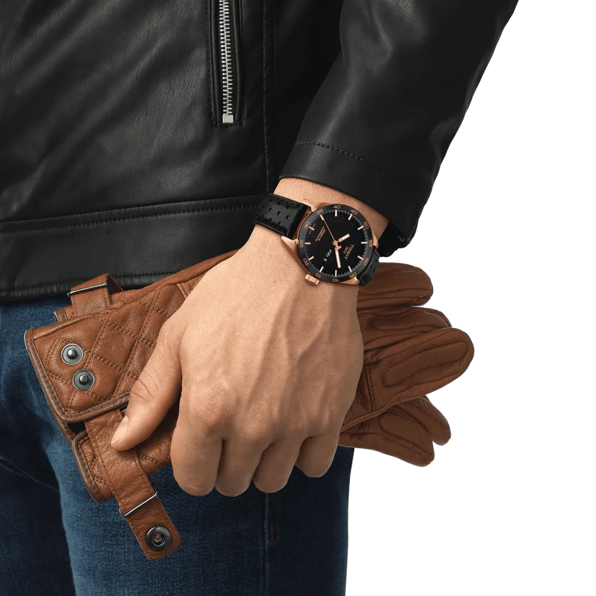 Tissot T-Sport Black Dial Men 42mm